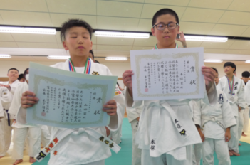 少年柔道画像