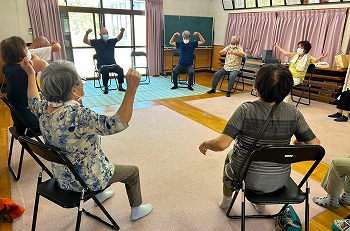 介護予防の運動教室