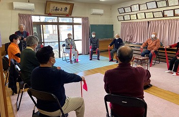 介護予防の運動教室