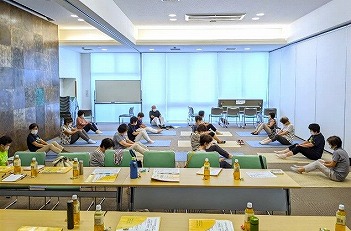 介護予防の運動教室