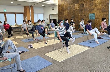 介護予防の運動教室