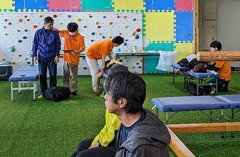 トレーナー活動画像