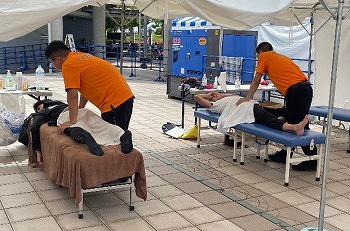トレーナー活動画像